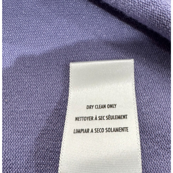 Vtg Petite Sophisticate Silk Cashmere Lavender Turtleneck Sweater Sz S Stretch - Picture 10 of 10